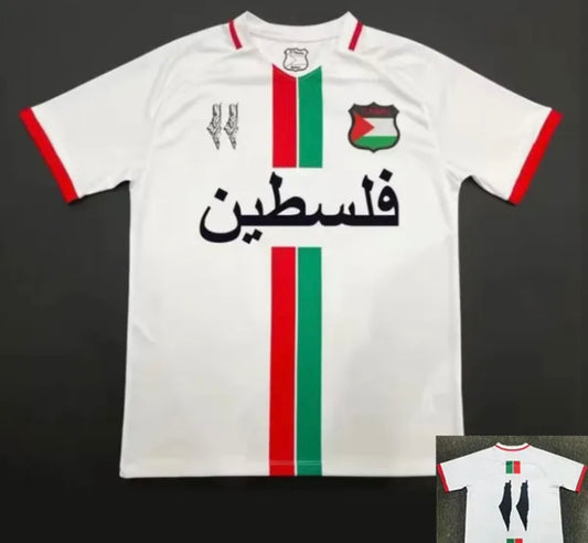 White Palestinian Short Sleeve Jersey